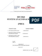 DFC3043 System Analysis & Design (PBE3) : Students Name: Matrix Numbers