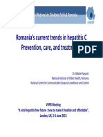 Romania's Current Trends in Hepatitis C Prevention, Care, and Treatment