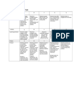 Marked Rubric Sample Assignment 1