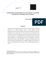 Abstract Determinantes Socieconomicos de La Delincuencia...