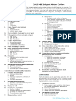 MEE Esseys Subject Outline PDF