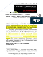 História Da África e Abordagens Historiográficas: Leituras Comparativas e Epistemológicas