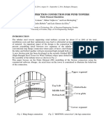 Eurosteel 2014 - Modelling of Friction Connection For Wind Towers