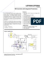 LD7535/LD7535A: Green-Mode PWM Controller With Integrated Protections