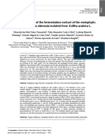 Biological Activities of The Fermentation Extract of The Endophytic Fungus Alternaria Alternata Isolated From Coffea Arabica L