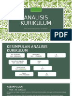 Analisis Kurikulum Kelompok