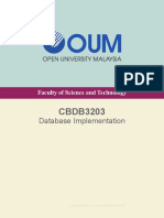 CBDB3203 Database Implementation PDF