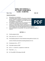 11 Mathematics Mixed Test 02