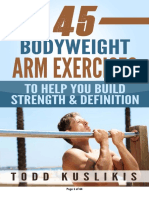 45 Bodyweight Arm Exercises Ebook