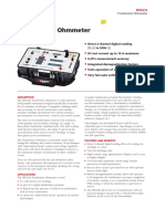 Catalog Megger Mto210 PDF