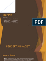 Pengertian Hadist