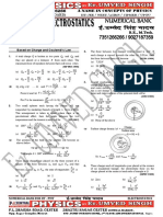 Numerical Bank of Electrostatics For Iit PMT PDF