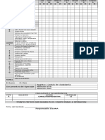 Inspección Preoperacional Retorexcavadora