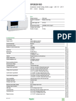 Datasheet Zelio SR3B261BD