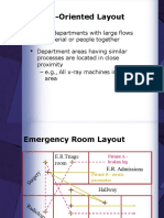 Process Oriented Layout