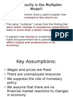 What Exactly Is The Multiplier Model?