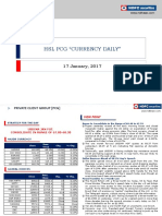 HSL PCG "Currency Daily": 17 January, 2017