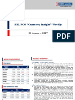 HSL PCG "Currency Insight"-Weekly: 07 January, 2017