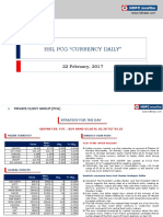 HSL PCG "Currency Daily": 22 February, 2017