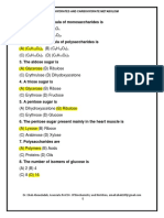  Carbohydrate Question1