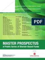 Master Prospectus - Public Series of Shariah-Based Funds