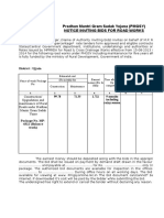 Pradhan Mantri Gram Sadak Yojana (PMGSY) Notice Inviting Bids For Road Works