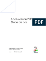 Accès Distant VPN, Étude de Cas