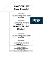 Taxation Law