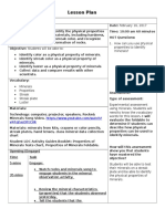 Lesson Plan LDC Science