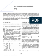 Coupled Consolidation Theory For Saturated and Unsaturated Soils