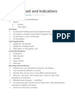 Types of Cast and Indications: Daisy Jane Antipuesto RN MN