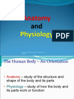 Anatomy - Physiology Day Lecture - AUCN Legarda / CA 1 - Cluster 3