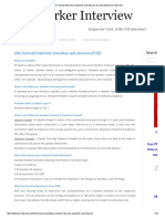 ASA Firewall Interview Questions and Answers (CCIE) - Networker Interview