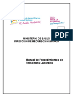 MANUAL 6 de Procedimientos de Relaciones Laborales PDF