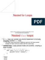 Lecture 10 Nested For