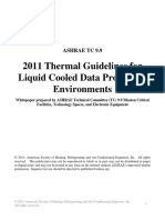 ASHRAE 2011 Liquid Cooling Whitepaper