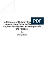 Wace and Piercy Eds, A Dictionary of Early Christian Biography