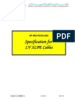 Ep-Ms-P4-S3-040 - LV Xlpe Cables (KM Material Spec)