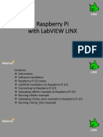 Raspberry Pi With LabVIEW LINX