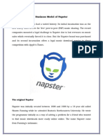 Business Model of Napster