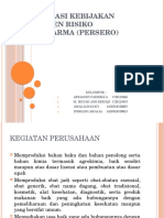 Identifikasi Kebijakan Manajemen Risiko Pt. Indofarma (Persero) Edit