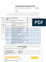 Pauta de Evaluacion Exposicion Oral Junio