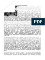 Qué Sucedió Durante La Dictadura en Guatemala