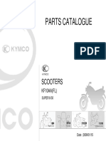 Kymco Super 8 50cc 2 Stroke Parts Catalog 2009 PDF