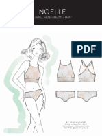 Noelle: Halter Bralette Panty Free Sewing Pattern