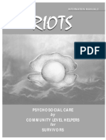 Riots Manual 2 - Psychosocial Care by Community Level Helpers For Survivors