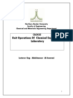 4 - Unit Operations Laboratory Manual