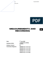 Measurements and Recording: Measurements and Recording P34X/En Mr/B76 Micom P342, P343, P344, P345 & P391