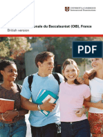 International Option of The French Baccalaureate Oib British Version