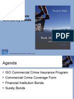 Crime Insurance and Surety Bonds